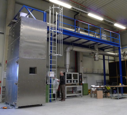 Bom preço. Máquina de ensaio de liberação de calor e fumo EN 50399 para cabos de fibra óptica on-line