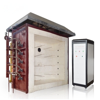 Bom preço Forno de ensaio de resistência ao fogo vertical com barra de bus precisos com a norma ISO 834 on-line